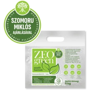 ZEOgreen zeolit homok 0,5-1 mm, 5 kg zsák ( csak személyes átvétellel)