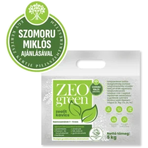 ZEOgreen zeolit ​​kavics 1-5 mm, 5kg zsák ( csak személyes átevétellel)